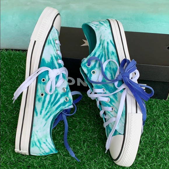 CONVERSE CTAS OX MALACHITE/GAME ROYAL/WHITE MEN’S - Picture 6 of 16